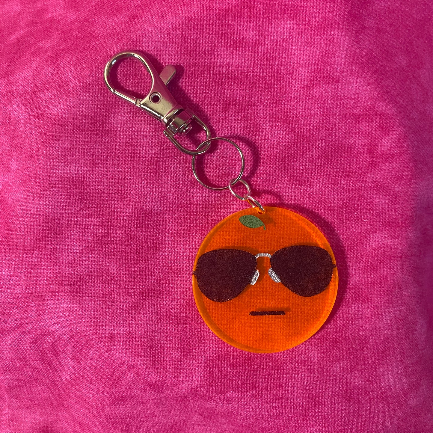 Chill Orange Keychain