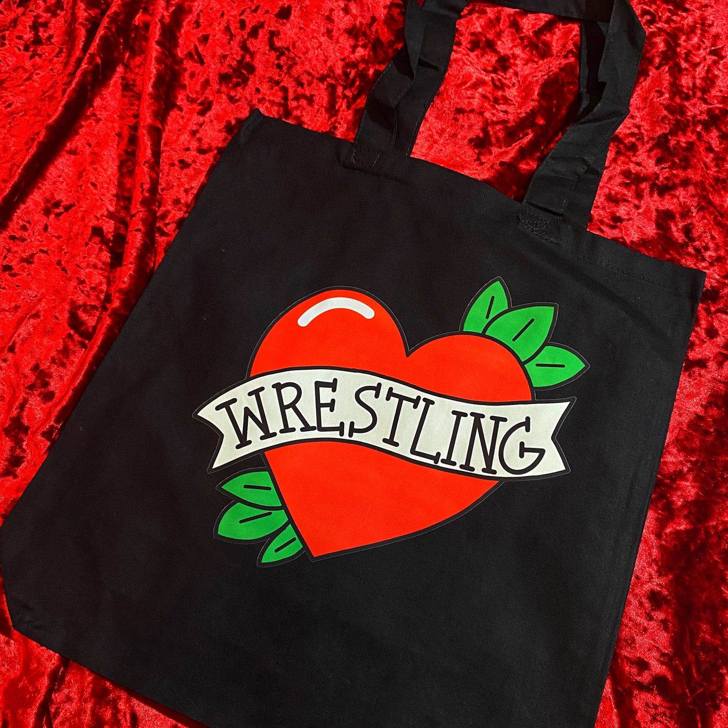 Wrestling Tote Bags
