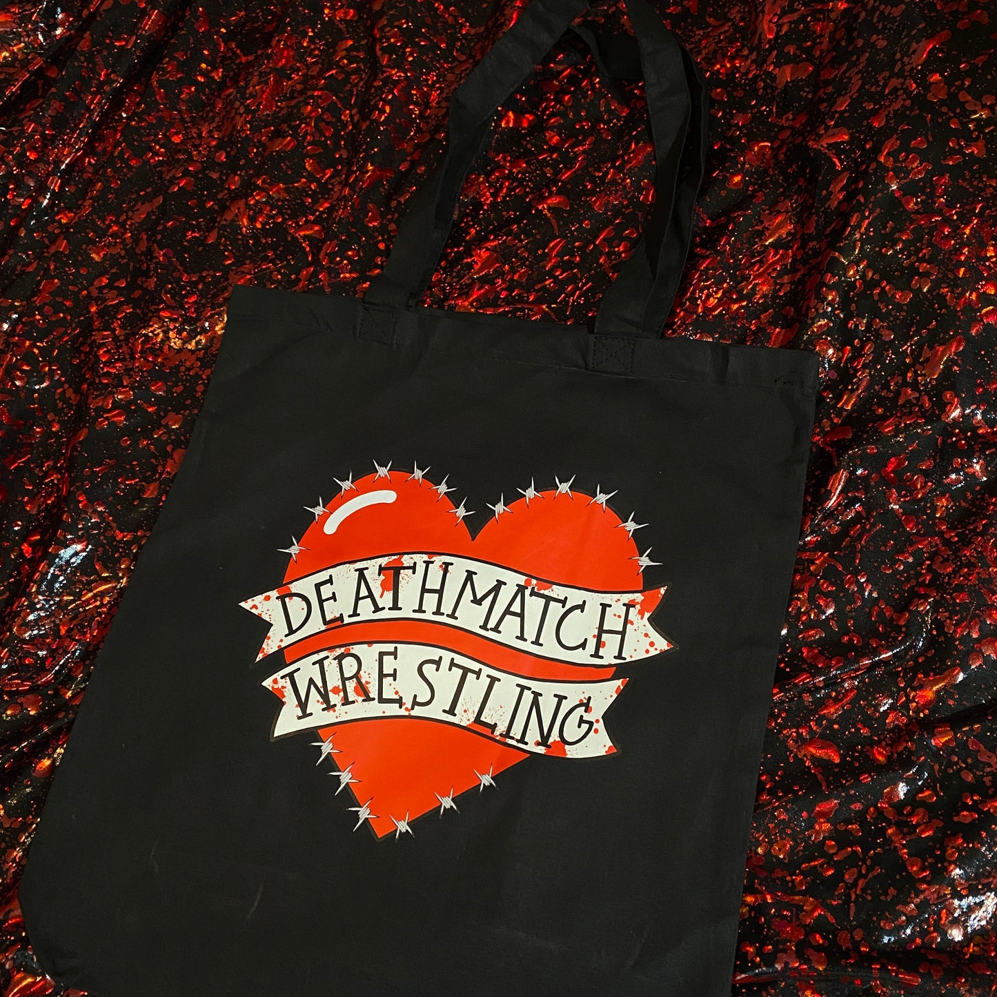 Wrestling Tote Bags