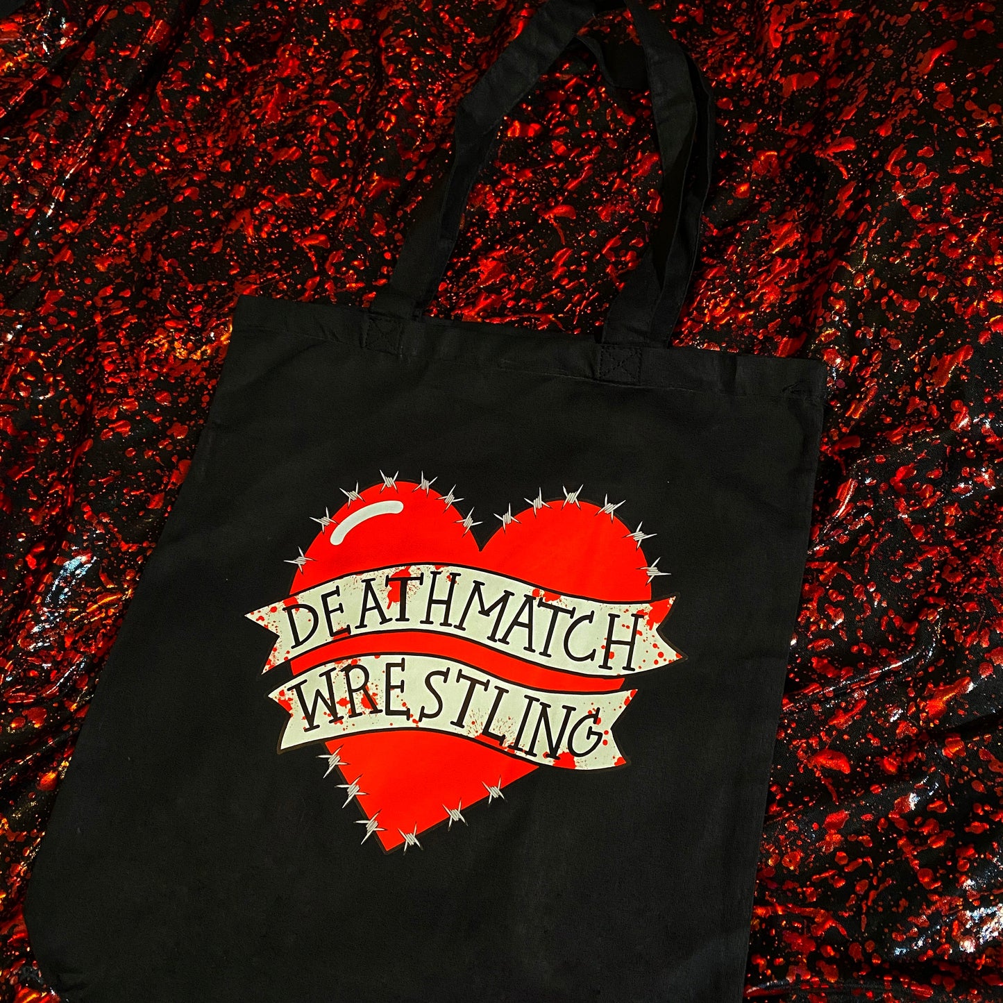 Wrestling Tote Bags