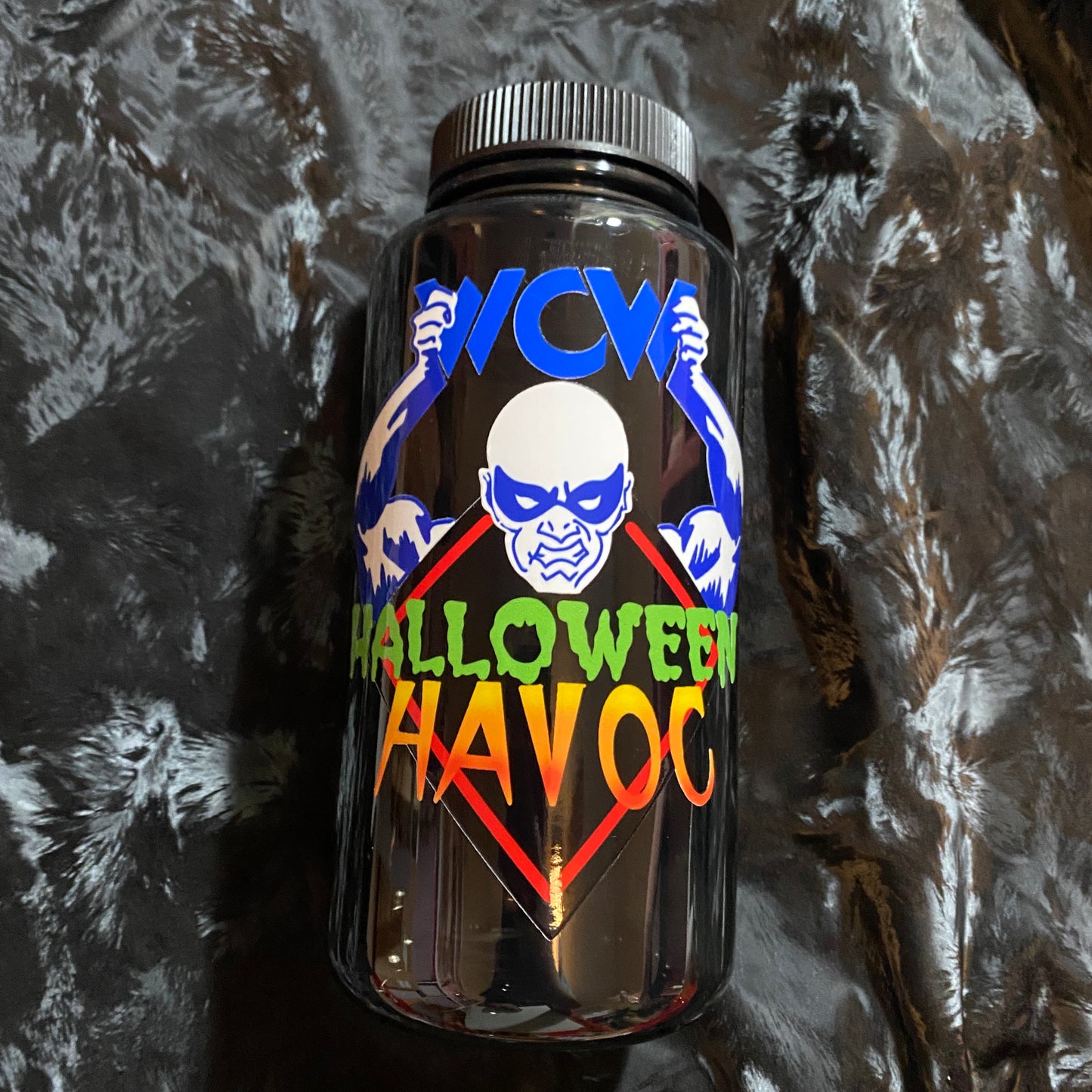 Halloween Wrestling Water Bottles