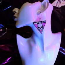Load image into Gallery viewer, PRE-ORDER: Hitman Skull Earrings
