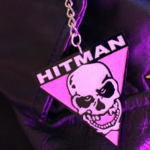 Load image into Gallery viewer, PRE-ORDER: Hitman Skull Keychain
